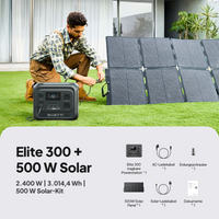 BLUETTI Elite 300 Tragbare Powerstation | 2.400W, 3.014,4Wh (Nur Für Deutschland)