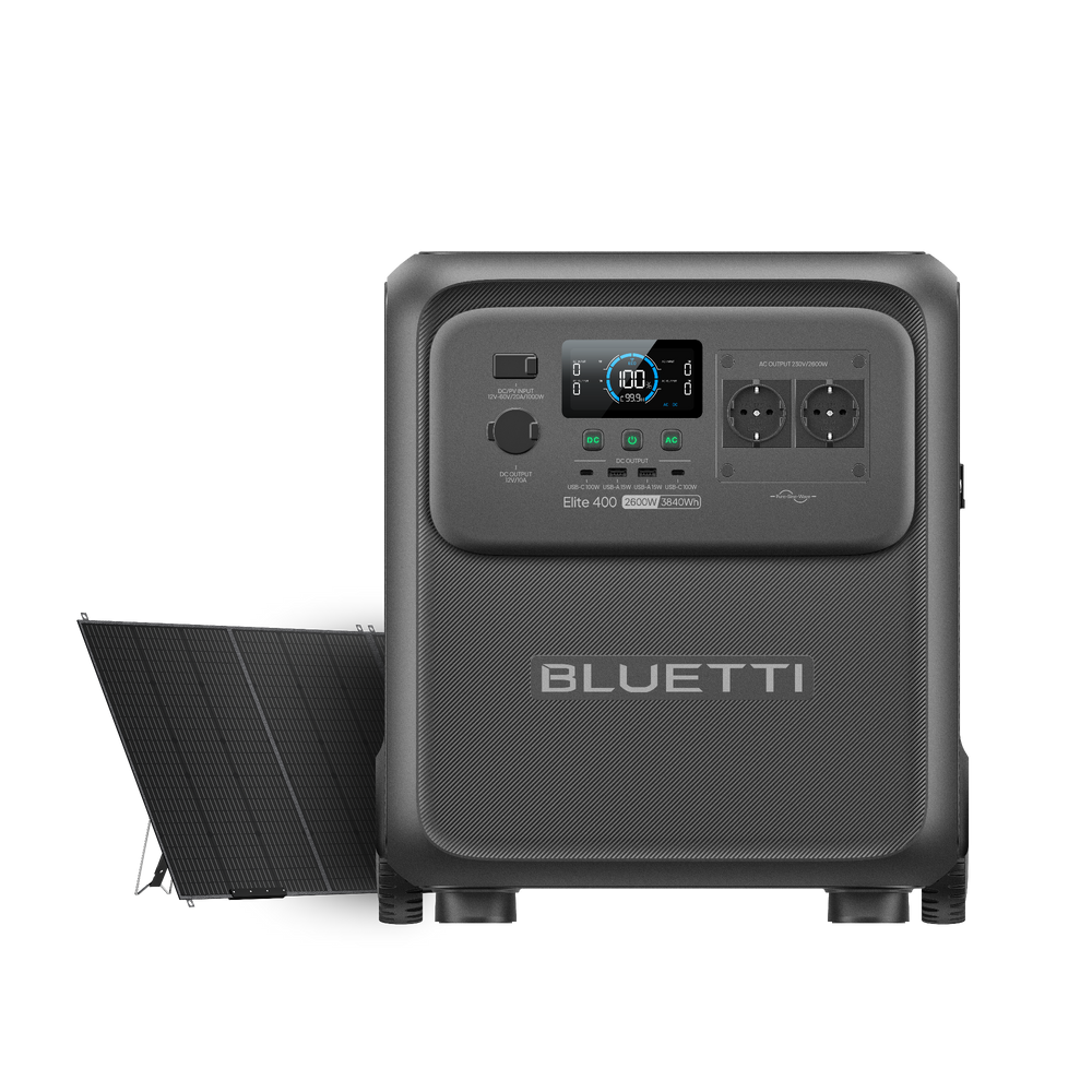 BLUETTI Elite 400 tragbare Powerstation | 2.600 W, 3.840 Wh (Nur Für Deutschland)