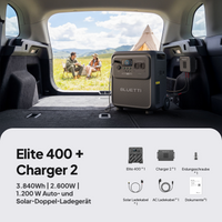 BLUETTI Elite 400 tragbare Powerstation | 2.600 W, 3.840 Wh (Nur Für Deutschland)