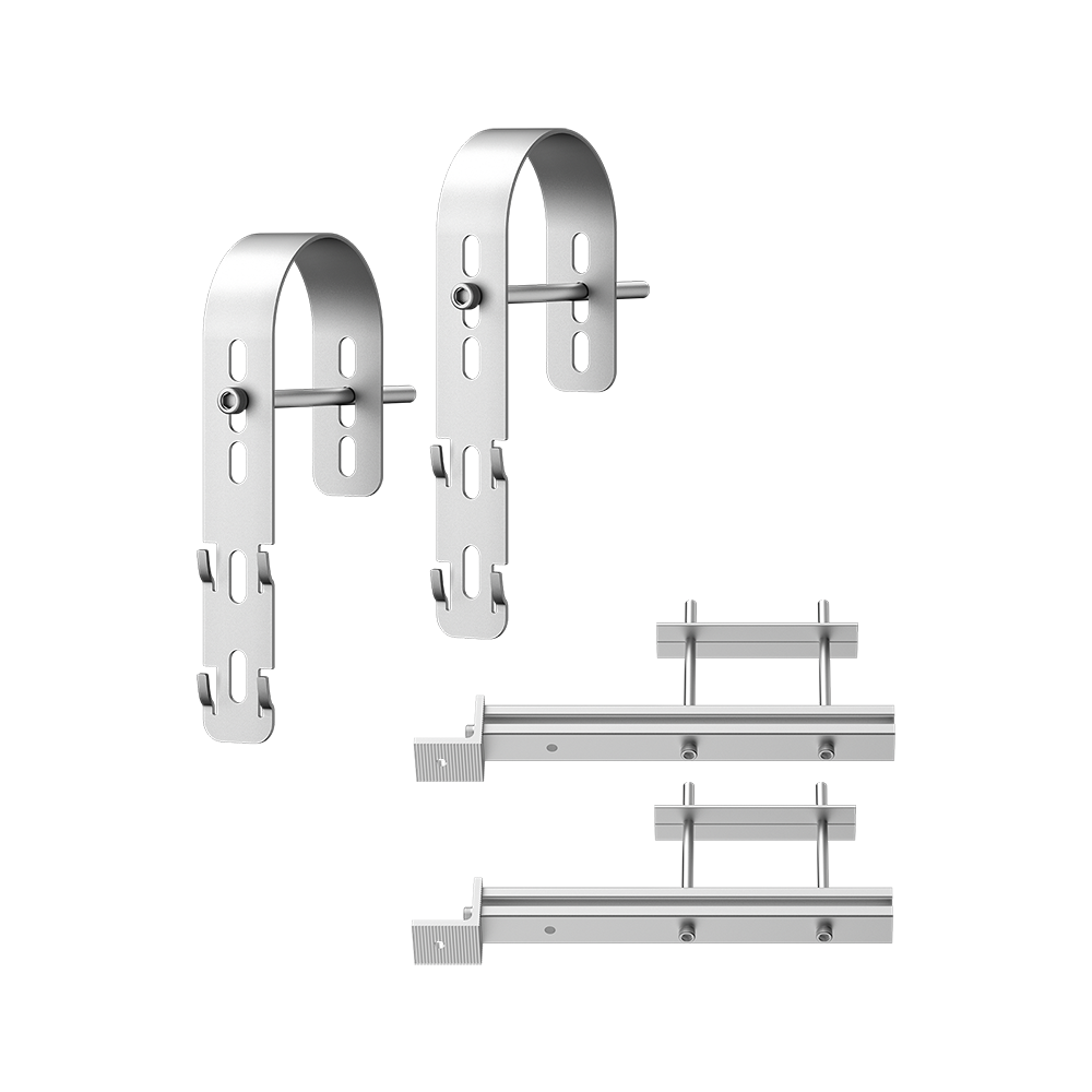 Feste Halterung für Balkonkraftwerk-System