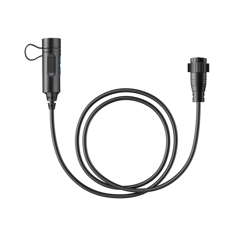 B230+B300+B300K verbindet sich mit dem D100P-Konvertierungskabel