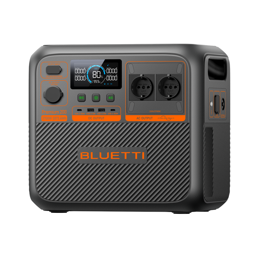 BLUETTI Premium 200 V2 Tragbare Powerstation | 2.700W 2.073,6Wh