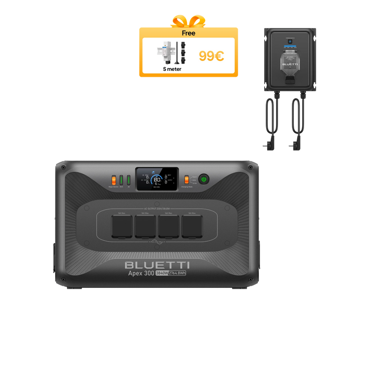 Transfer Hub + Apex 300 |  3.840 W | 2.764,8 Wh | 800W Grid-tied Ouput (Nur Für Deutschland)