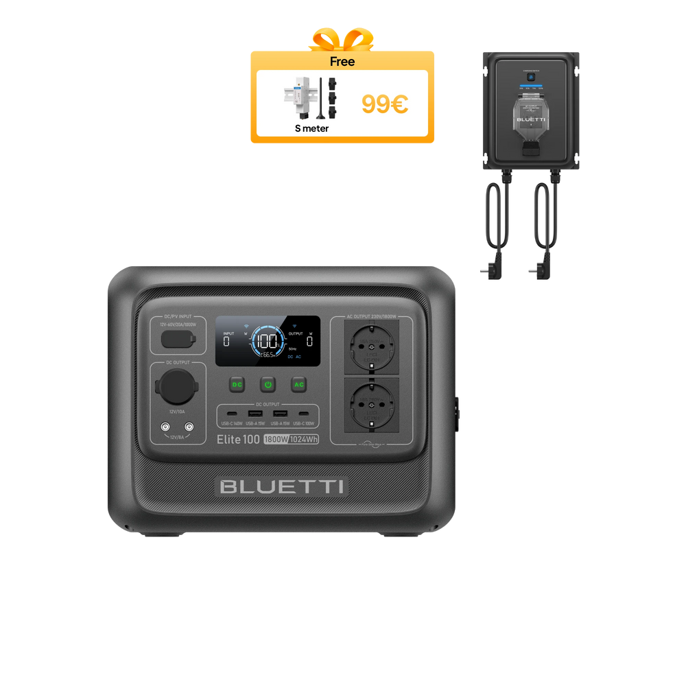 Balco Transfer Hub  + Elite 100 | 1.800 W | 1.024 Wh | 800W Grid-tied Ouput (Nur Für Deutschland)