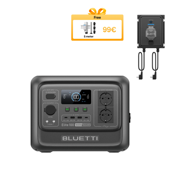 Balco Transfer Hub  + Elite 100 | 1.800 W | 1.024 Wh | 800W Grid-tied Ouput (Nur Für Deutschland)
