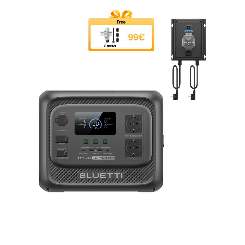 Balco Transfer Hub  + Elite 300 | 2.400 W | 3.014,4 Wh | 800W Grid-tied Ouput (Nur Für Deutschland)
