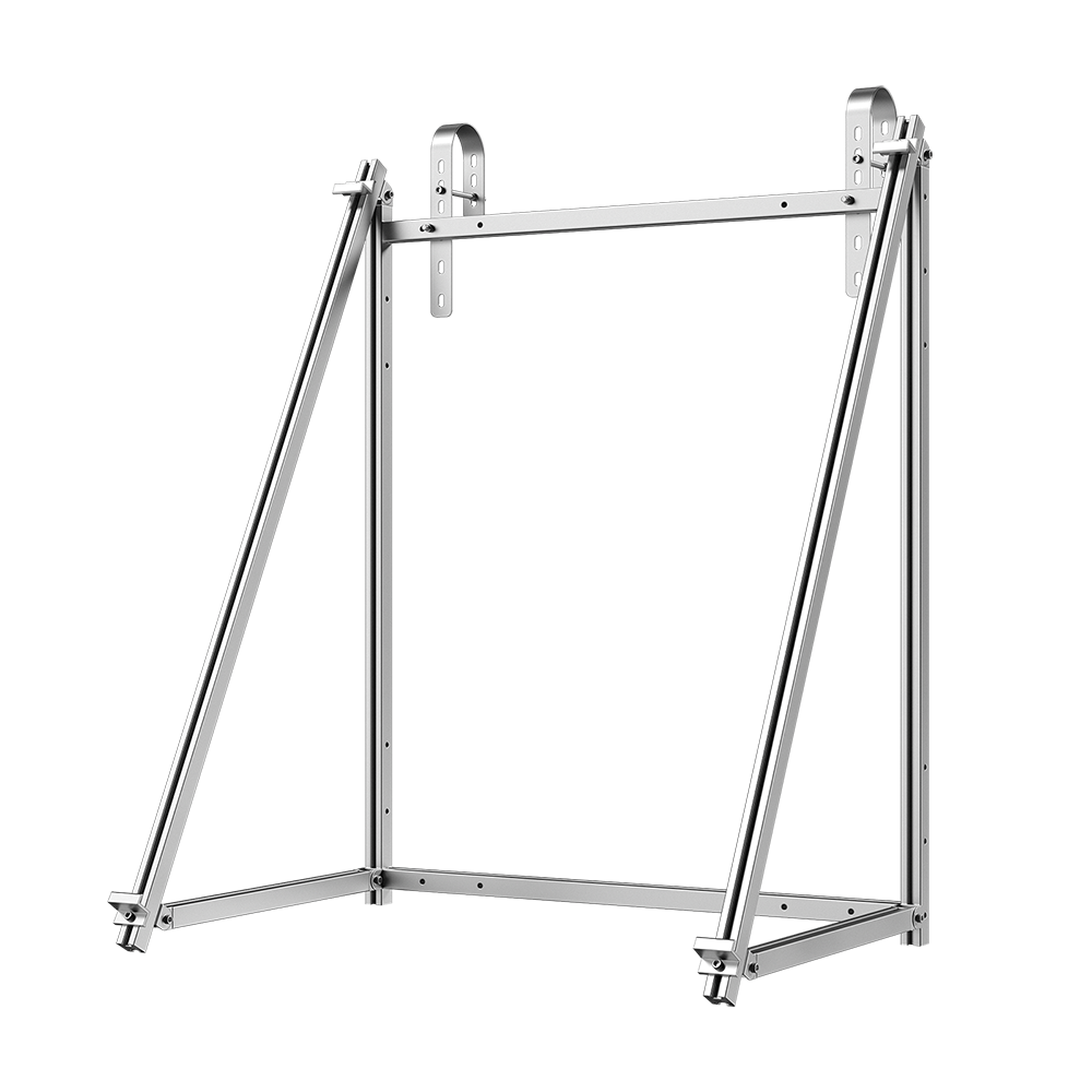 Verstellbare Halterung für Balkonkraftwerk-System