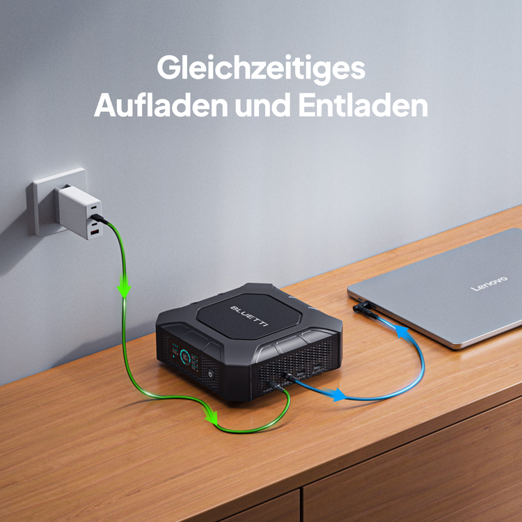 BLUETTI X20 Powerbank für Laptop | 288 W 153,6 Wh