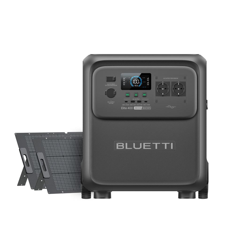 BLUETTI Elite 400 tragbare Powerstation | 2.600 W, 3.840 Wh (Nur Für Deutschland)