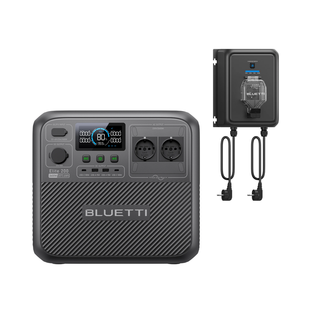 Balco Transfer Hub + Elite 200 V2 | 2.600 W | 2.073,6 Wh | 800W Grid-tied Ouput (Nur Für Deutschland)