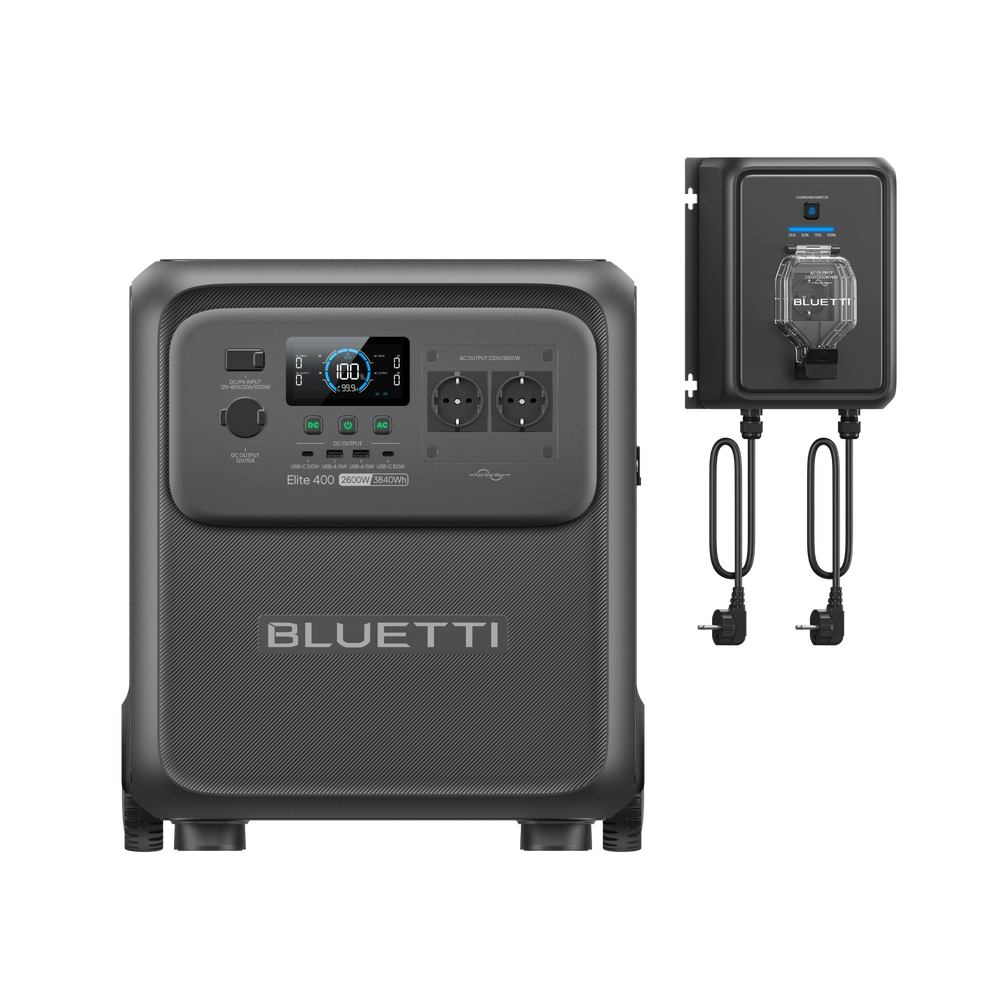 Balco Transfer Hub  + Elite 400 | 2.600 W | 3.840 Wh | 800W Grid-tied Ouput (Nur Für Deutschland)