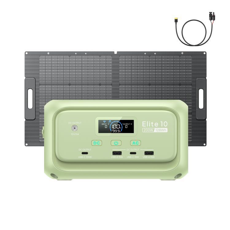BLUETTI Elite 10 Mini Powerstation | 200 W 128 Wh (Nur Für Deutschland)