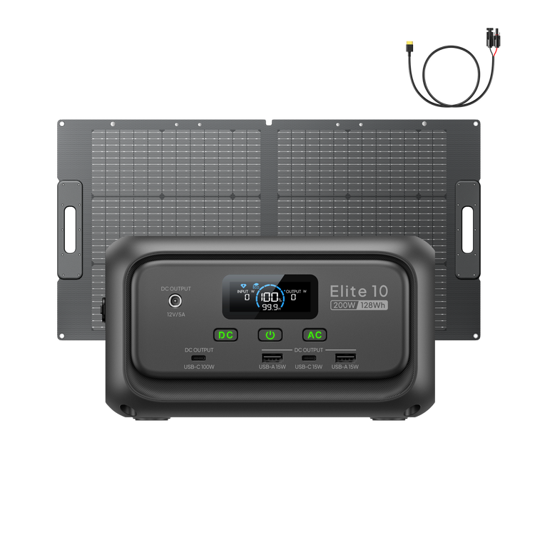 BLUETTI Elite 10 Mini Powerstation | 200 W 128 Wh (Nur Für Deutschland)