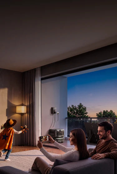 Skalieren Sie auf intelligente Energieversorgung für das gesamte Zuhause