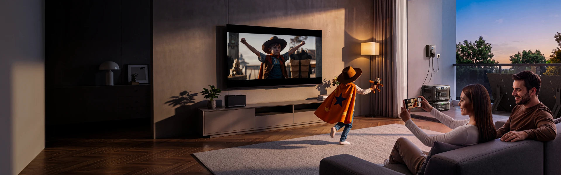 Skalieren Sie auf intelligente Energieversorgung für das gesamte Zuhause