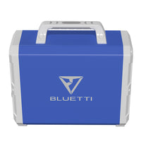 bluetti eb150 blau mobile powerstation