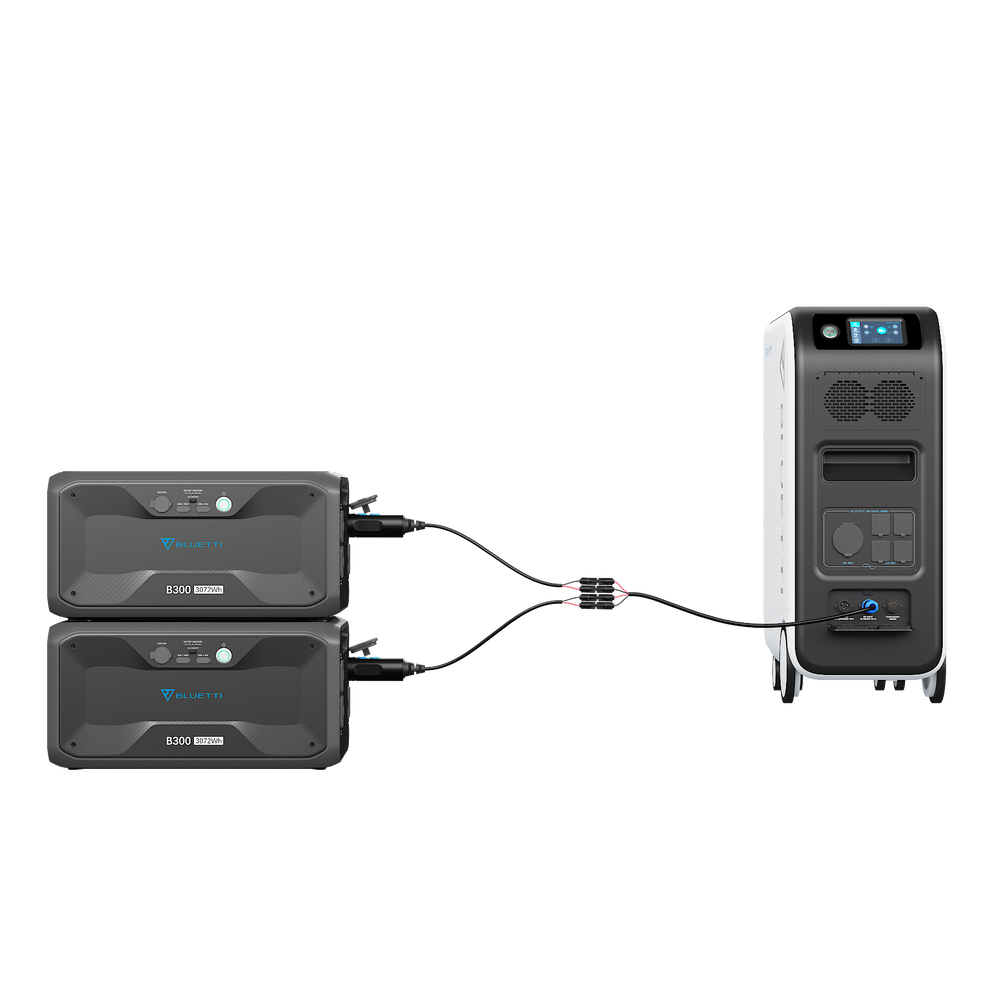 bluetti ep500pro + erweiterungsbatterie