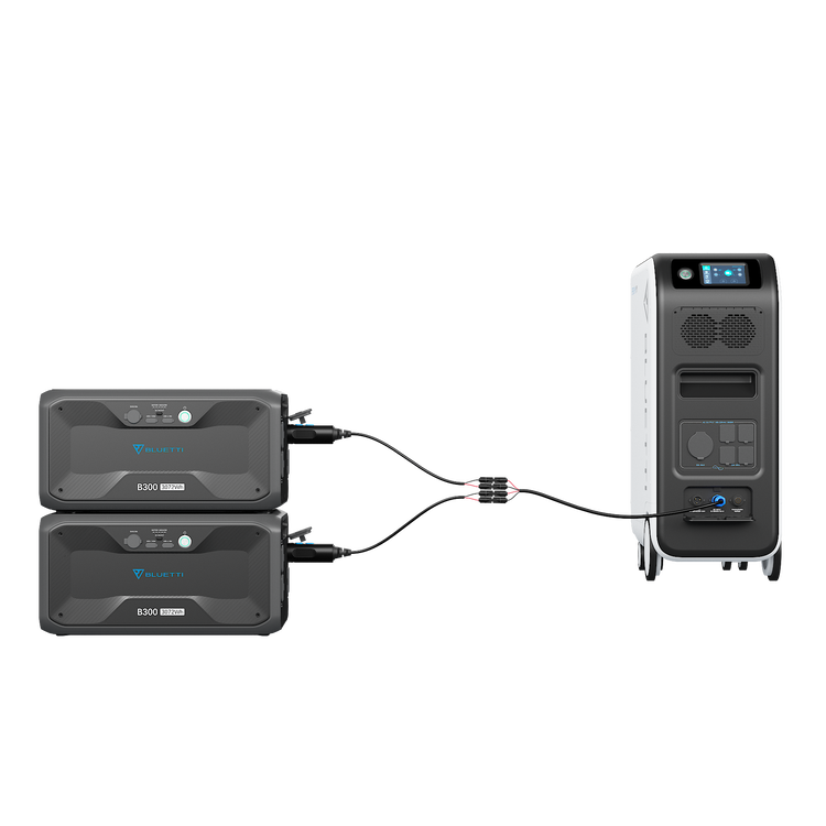 bluetti ep500pro + erweiterungsbatterie