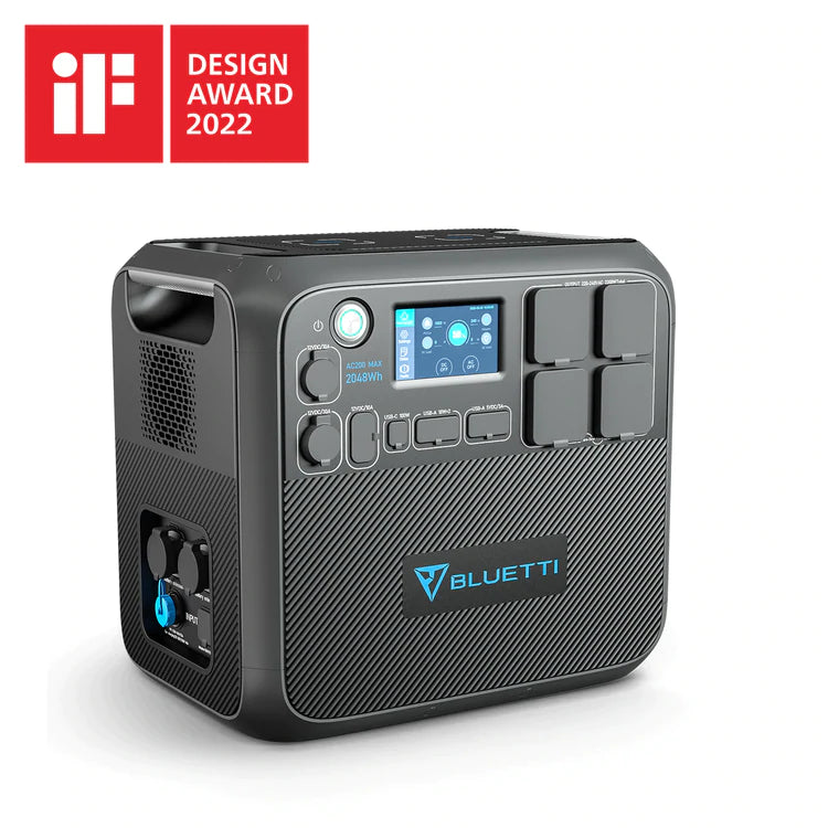 bluetti ac200max solar powerstation