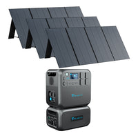 bluetti ac200max + b230 + 3*pv350 stromaggregat solar