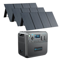 bluetti ac200p + 3*pv350 stromaggregat solar