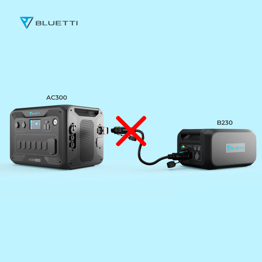 BLUETTI AC300 + 2*B300 + 2*PV350 Stromaggregat Solar