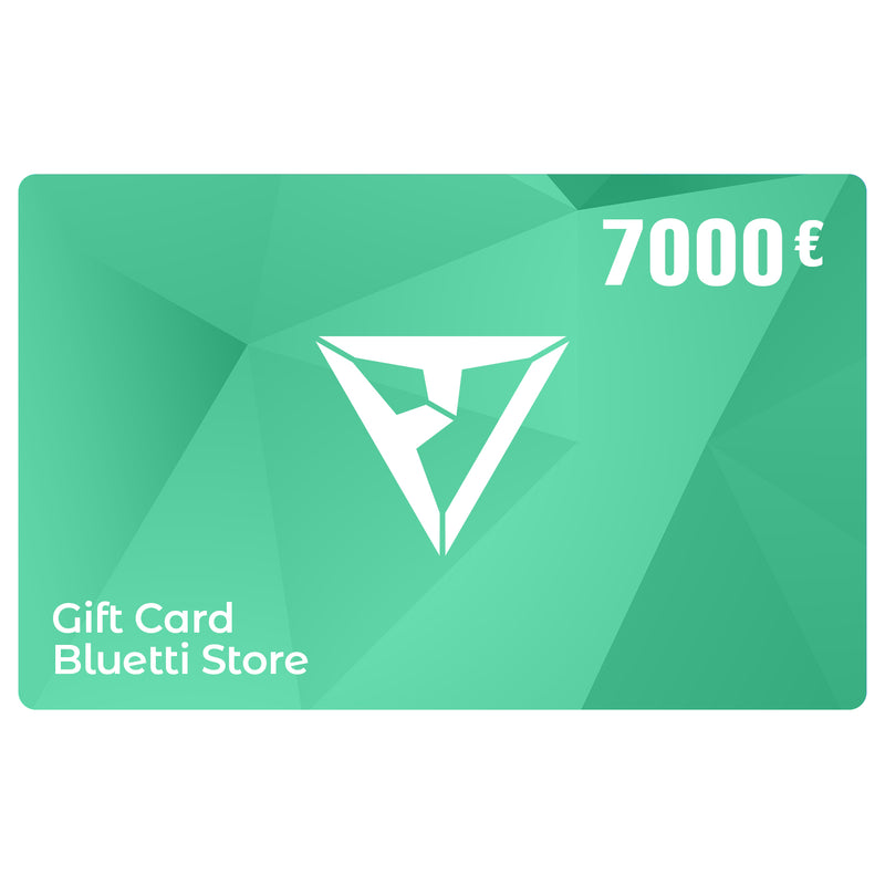 bluetti geschenkkarte €7,000.00