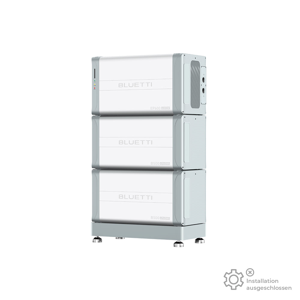 BLUETTI EP600 + B500 Hausbatteriespeicher